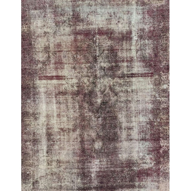 Ahgly Company Tapis d'Intérieur Rectangulaire Abstrait Rose Violet Oriental, 2 Pieds x 3 Pieds