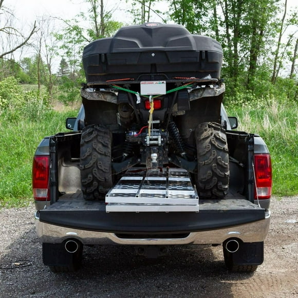Black WidoBlack Widow BFP-7044 Aluminum 5' 11.25" Bi-Fold ATV Ramp