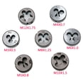 thumbnail image 2 of Youkk 8pcs Alloy Steel Made Dies And Taps Rustproof And Impact-resistant Tools No Burr Tap And Die Set, 2 of 6