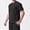 Black, variant on Retro Vintage True Classic Tees Men Short Sleeve Pull-On Yellow Crew Neck Tops Business Casual Geometric Modern T-Shirts Khaki,L