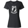 thumbnail image 3 of Inktastic Pow Mia White Women's T-Shirt, 3 of 5
