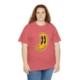 thumbnail image 6 of Flatten smiley face graphic t shirt Unisex Heavy Cotton Tee, 6 of 8