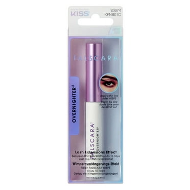 Kiss Falscara Eyelash Overnighter 0.18oz (Pack of 3)
