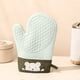 thumbnail image 5 of Guantes de horno de cocina, guantes de silicona para hornear y microondas, 5 of 6