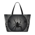 thumbnail image 2 of Honeii Black Spiders for Tote Bag with Adjustable Strap,Beach Bag, Waterproof Sandproof Beach Tote Bag, Large Capacity Foldable Beach Bags, 2 of 7