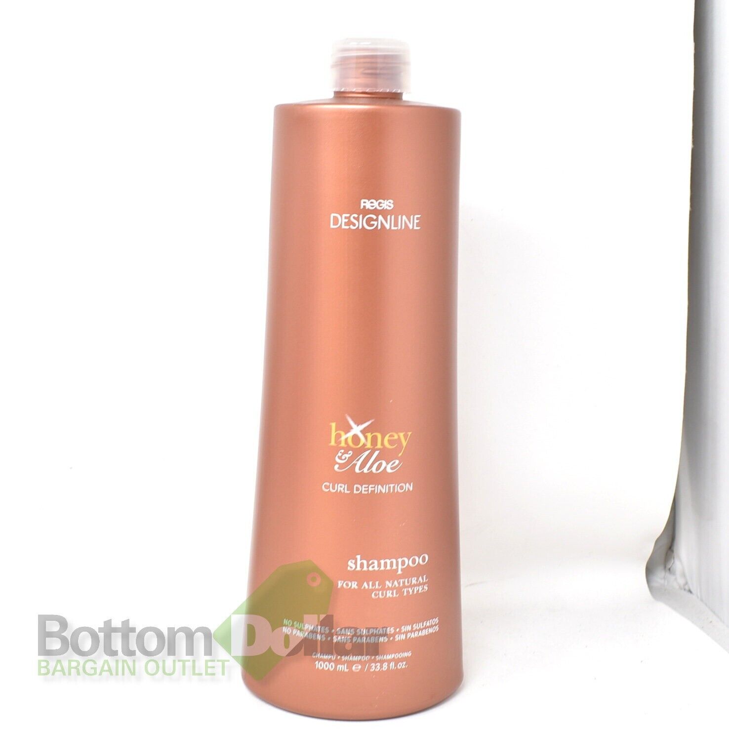 Regis Designline 185122 Honey & Aloe Curl Definition Shampoo 33.8 fl oz