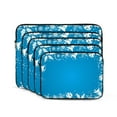thumbnail image 2 of LNWH Christmas Floral Blue Elegant Snowflakes Pattern Laptop Sleeve, Notebook Computer Pocket Tablet Briefcase Carrying Bag, 13 inch Laptop Case, 2 of 8