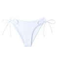 thumbnail image 2 of Women's String Tie Side Bikini Bottoms Moderate Coverage S-XL, 2 of 5
