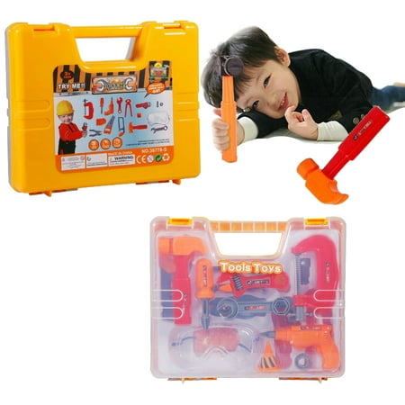 3 toy for old year tool kit Toddler Tools Toy Tool Pretend Set Tool Box and Kids For