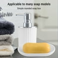 thumbnail image 6 of Vacemry Under $5 Bathroom Accessory Set, 5 Piece Soap Dispenser Toothbrush Holder Kit, Modern Plastic Bathroom Organizer with Tray, Complete Vanity Set for Hotel Home, 6 of 7