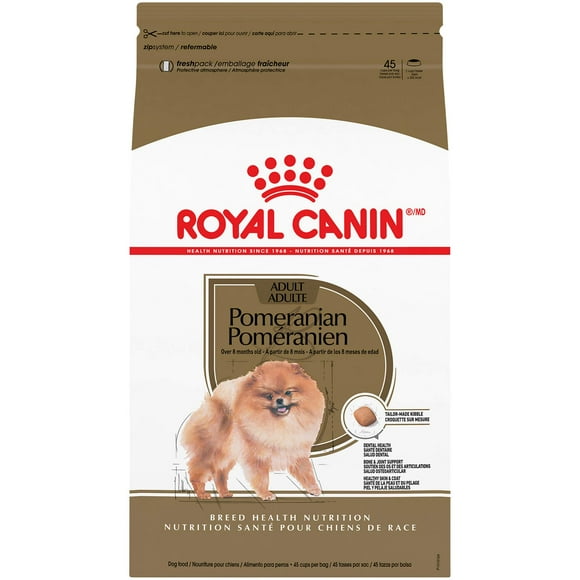 Royal canin Race Santé Nutrition Pomeranian Nourriture Sèche pour Chiens, Sac de 25 lb