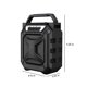 thumbnail image 2 of PAVEOS - Altavoz Bluetooth portátil, altavoz inalámbrico para exteriores con subwoofer, Bluetooth 5.0, tarjeta TF, cable auxiliar, memoria USB, para el hogar, exteriores y camping., 2 of 5