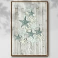thumbnail image 2 of Coastal Christmas III - Framed Gallery Wrapped Holiday Canvas - 17 x 25 - Rosewood Frame, 2 of 8