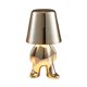thumbnail image 1 of Lámpara de mesa Thinker Little Golden de resina recargable para dormitorio, 1 of 5