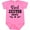 Raspberry, variant on Inktastic Best Sister Ever Gift Girls Baby Bodysuit