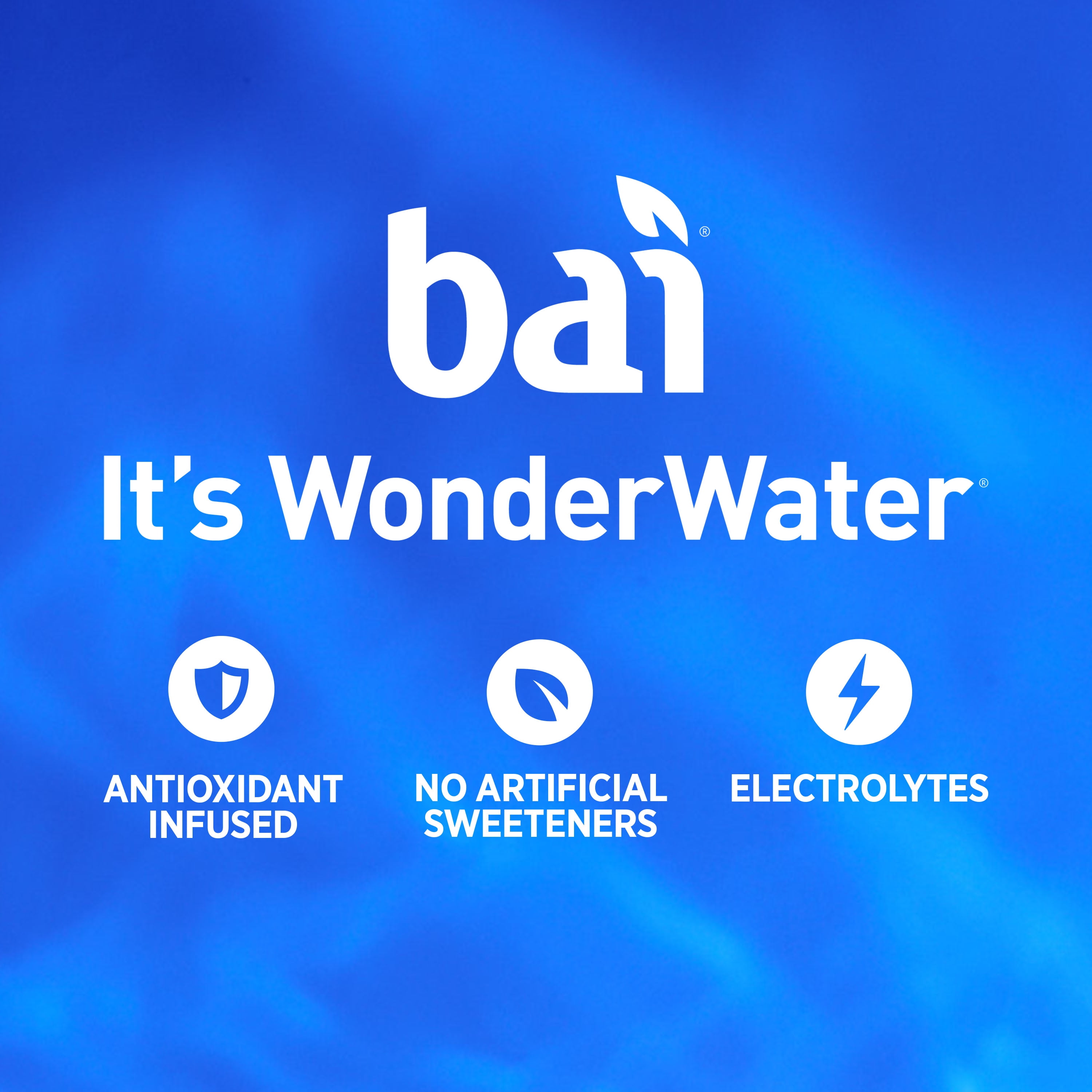 Bai Zambia Bing Cherry Antioxidant Infused Water Beverage, 18 fl oz, 12 Pack Bottles