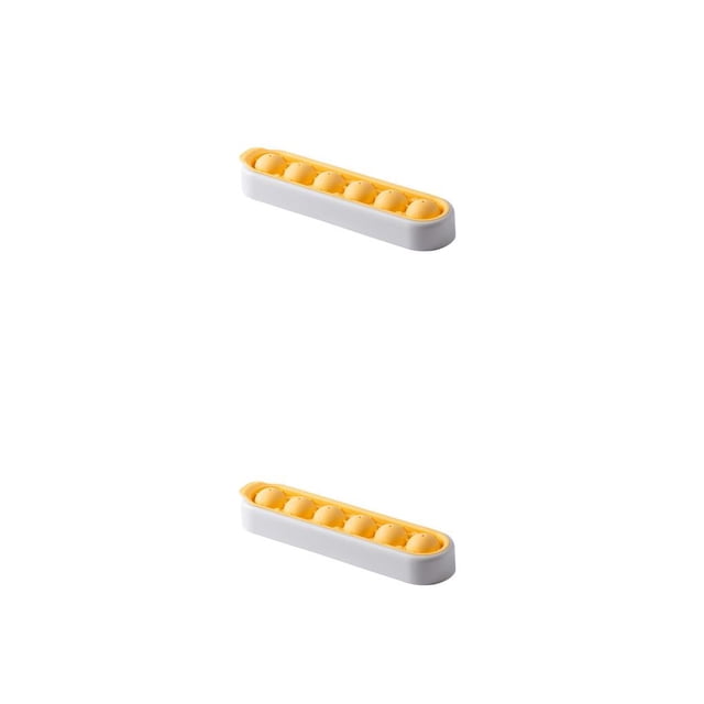 Moldes extraíbles Cateissary para cubos de bolas de hielo con tapa sellada 6 rejillas