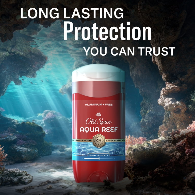 Old Spice Aqua Reef Deodorant for Men, Aluminum Free photo 7
