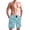 Cartoon Cute Dolphins, variant on Dailycode Men's Quick Dry Swim Trunks Beach Shorts Casual Summer Board Shorts with Pockets, Watercolor Shells