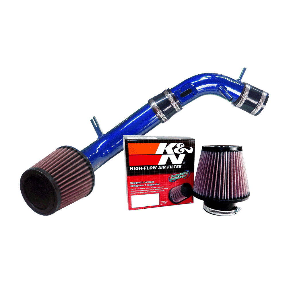 For 10-12 Ford Fusion 2.5L 4cyl CPT Cold Air Intake (Blue) + K&N Air Filter CPT-841-B - Walmart Best Cold Air Intake For Ford Fusion