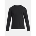 thumbnail image 5 of Athletic Works Men's and Big Men's Cotton Tee with Long Sleeves, Sizes S-3XL, 5 of 5