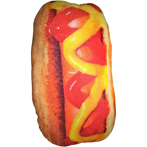 Soft Food Hot Dog Throw Pillows Funny Junk Food Stuffed Plush Pillow - Housewarming, Party Gifts Pillow Collections (Hot Dog) Soft Food Hot Dog Throw Pillows Funny Junk Food Stuffed Plush Pillow - Housewarming, Party Gifts Pillow Collections (Hot Dog)