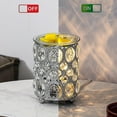 thumbnail image 2 of Leyoue Wax Warmer Wrought Iron Crystal Wax Melt Warmer Electric Oil Burner Wax Melt for Gifts & Decor, Home, Office, SPA,Bedroom, 2 of 8