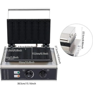 Calphalon Intellicrisp Waffle Maker, Easy Cooking, Nonstick, Dark