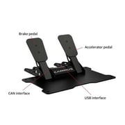 CAMMUS C5 Bundle, PC Gaming Racing Wheel Direct Drive Steering Wheel with Pedals Table Clamp