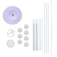 thumbnail image 1 of Balloon Column Stand Kit with Stick Support Reusable for Anniversary ., 1 of 7