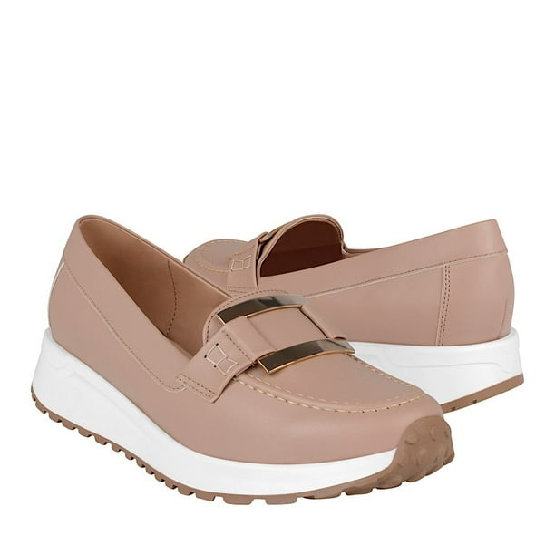 MOCASINES DAMA CLASBEN CATALINE SIMIPIEL BEIGE Clasben CATALINE