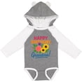 thumbnail image 3 of Inktastic Happy Birthday Grandma Floral Boys or Girls Long Sleeve Baby Bodysuit, 3 of 5