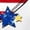 White2, variant on UNISHE Women's Patriotic Heart T-Shirt American Flag Stars and Stripes Distressed with Stars Graphic Short Sleeve Crewneck 4th of July Summer Top