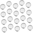 thumbnail image 3 of HUGFEGWE 60 Pcs Réglages de Boucles d'Oreilles Lunette Vierge Boucles d'Oreilles Dos pour Clous Plateau Rond Clip Boucles d'Oreilles Boucles d'Oreilles Cabochon Clous Vierge Pendentif Plateaux Base Bijoux Femmes CJB91-60269, 3 of 9