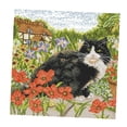 thumbnail image 4 of Kit de punto de cruz de 2 piezas, artesanía de gato , bordado , decoración de hotel para el hogar Baoblaze Kits de Punto de Cruz Estampados, 4 of 8
