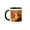 Black/White, variant on 3drose, India, Rajasthan, Jaipur, Folk Dancer., 15oz Mug