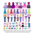thumbnail image 3 of Conjunto de ropa de muñeca FLhrweasw 32 Uds. falda de muñeca de poliéster pantalones Mini, 3 of 9