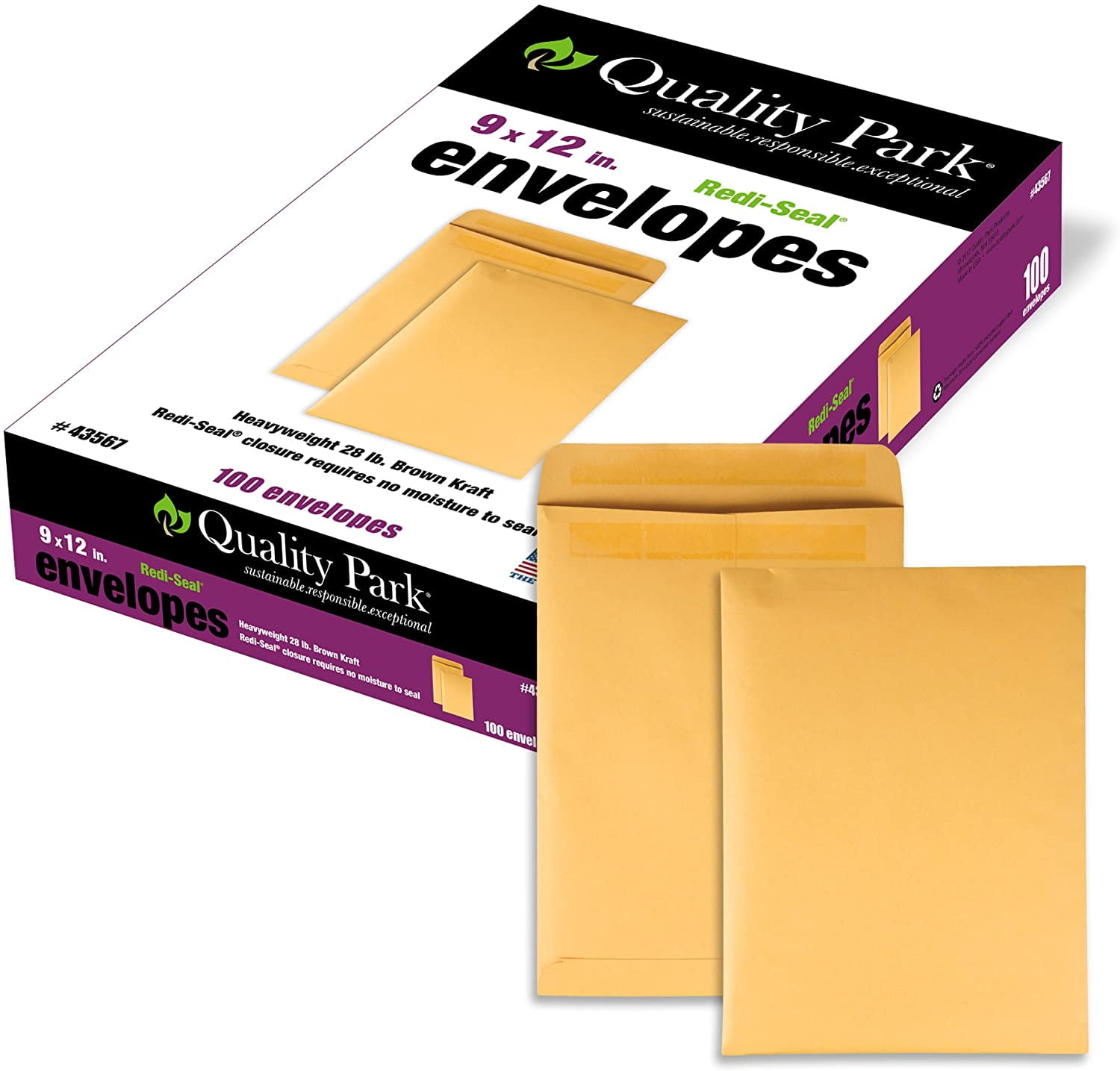 Quality Park 43567 Quality Park RediSeal Catalog Envelopes, 9x12