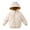 Beige, variant on Spazoro Kids Girls Outwear Jackets, Winter Hooded Warm Cute Cotton Coats for Girls Blue Size 3 T