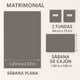thumbnail image 3 of Juego de Sabanas Tacto Algodón Gris Matrimonial Kyuden Home, 3 of 6