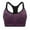 Purple, variant on Gubotare Sport Bras for Women High Support Sports Bras for Women Removable Padded Athletic Yoga Running Crop Tops Sleeveless Gym Workout Tops (Watermelon Red,S)