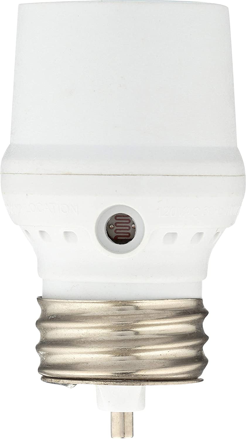 AmerTac Slc5bcw Dusk to Dawn Light Sensor Control Photocell 150 Watt White for sale online 