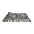 thumbnail image 2 of Ahgly Company Indoor Square Abstract Gray Modern Area Rugs, 4' Square, 2 of 4