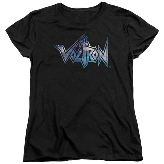 Voltron/Space Logo S/S Women's T-Shirt Black