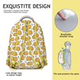 thumbnail image 5 of Hedgehog Pattern Backpack for School,Cute School Bag,Schoolbag with Adjustable Shoulder Straps & Padded Back,15.3"x11"x7.1".﻿, 5 of 6