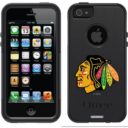 Chicago Blackhawks Primary Logo Design on OtterBox Commuter Series Case for Apple iPhone