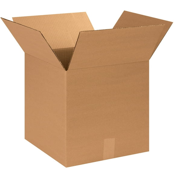 Box Partners Corrugated Boxes 14" x 14" x 14" Kraft 25/Bundle 141414