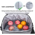 thumbnail image 6 of 15L Picnic Bag Insulated Lunch Box Soft Cooler Cooling Tote for Adult Men Women Lunch Bag Office Outdoor Camping Picnic Beach-01, 6 of 7