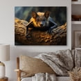 thumbnail image 2 of Designart "Winged Portraiture II" Animals Metal Wall Art Prints, 2 of 5