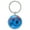 Aqua, variant on Love Cycling Biking Penny Farthing Aqua 1.5" x 3.5" Domed Keychain Backpack Pull